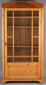 Display Cabinet - spruce wood - 1900