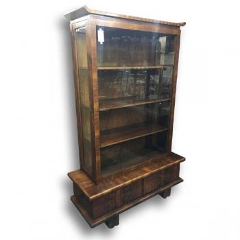 Display Cabinet - solid walnut wood - 1935